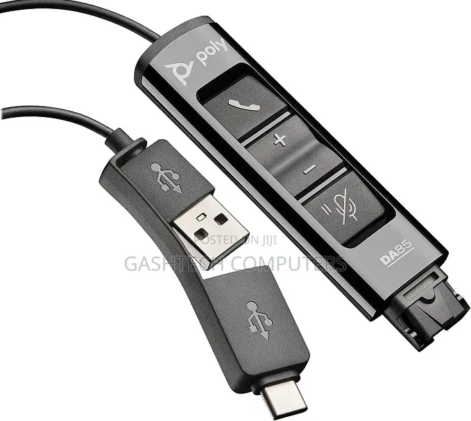 Plantronics Poly Da85 (Usb-a Usb-C) Adapter