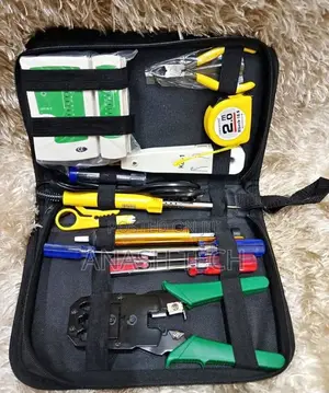 Toolkit Lan Tester Rj45 Crimping Pliers Portable Lan Network