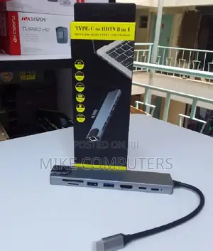 Type-C to HDTV 8 in 1 Converter Available