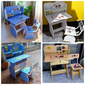 Adjustable Kids Study Desk With Storage