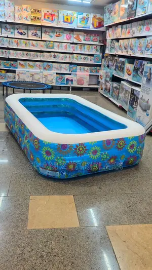 Durable Inflatable Swimming Pool 305x183x60cm – Perfect for Family Fun