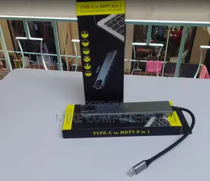 8-in-1 Hub – Hdmi, Vga, Usb 3.0, Sd/Tf, Type-C Pd Ethernet