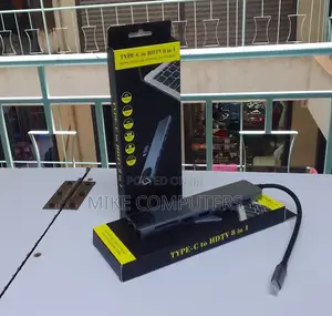 8 Port Type C Hub8 in 1 Usb C Hub Multiport Adapter
