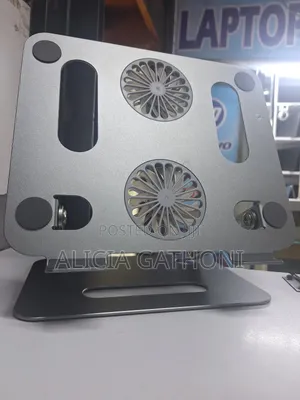 Rotational Two Fan Laptop Stand
