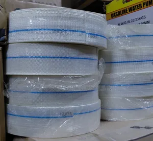 Canvas Pipe 2" By 100m White Canvas Roll