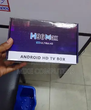 H96 Max Android Box With Voice Remote Control, Hd Streaming