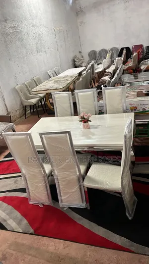 Imported Modern Marble Dining Table 6 Seater
