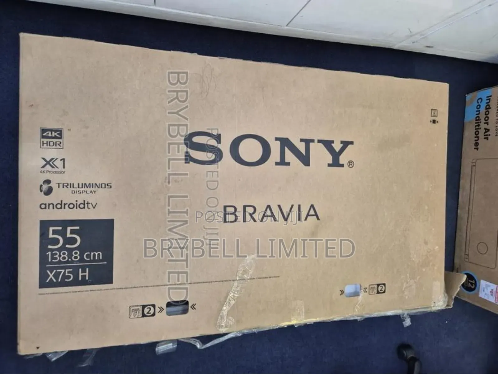 Sony Bravia 55" Android and Smart Tv,Slightly Used