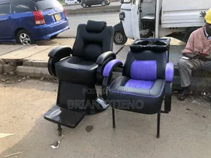 Barber Chairs With a Shampoo Sink Unit