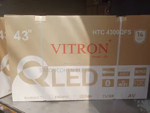 Vitron 43 Inch Qled Frameless Smart Tv