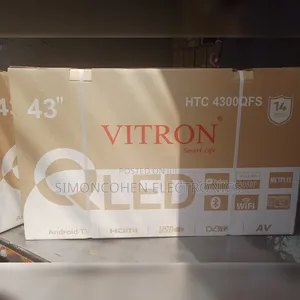 Vitron 43 Inch Qled Frameless Smart Tv