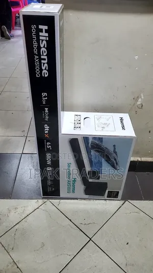 Hisense Ax5100q 580w 5.1 Channel Soundbar