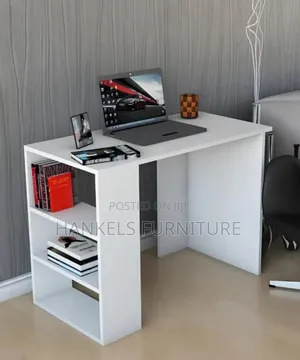 Desk Compact With Shelves