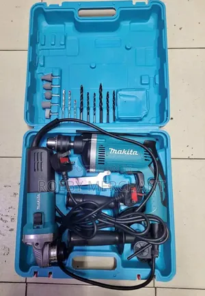 Makita Combo Drill/Electric Angle Grinder Combo Drill