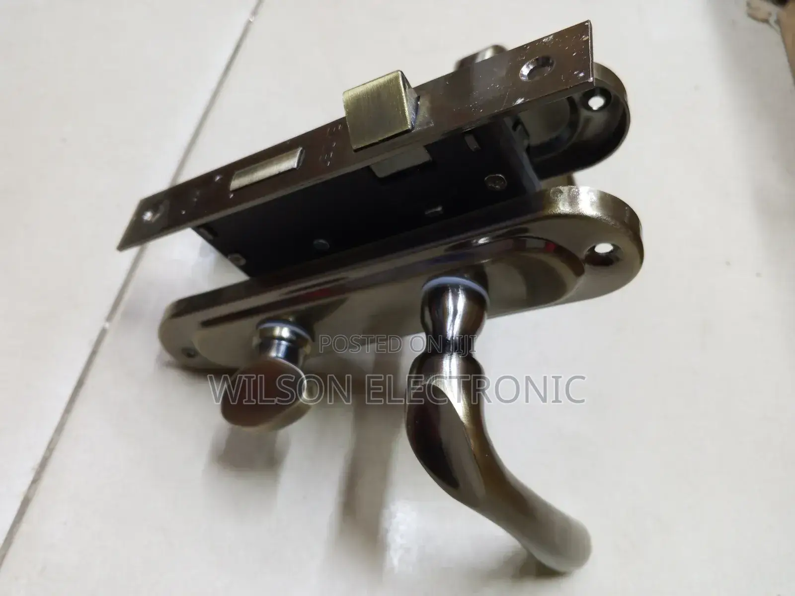 Bathroom Door Lock. Keyless