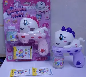 Unicorn Bubble Gun With Extra Soap