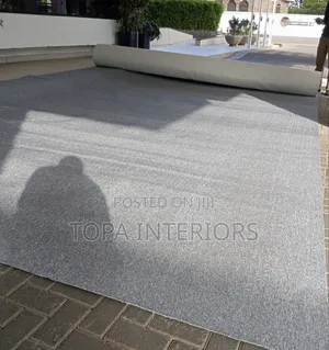 Light Grey 4m Wide Wall to Wall Flooring Insulation Carpets