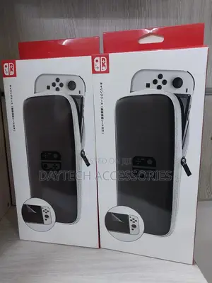 Carrying Case and Screen Protector for the Nintendo Switch Oled Model