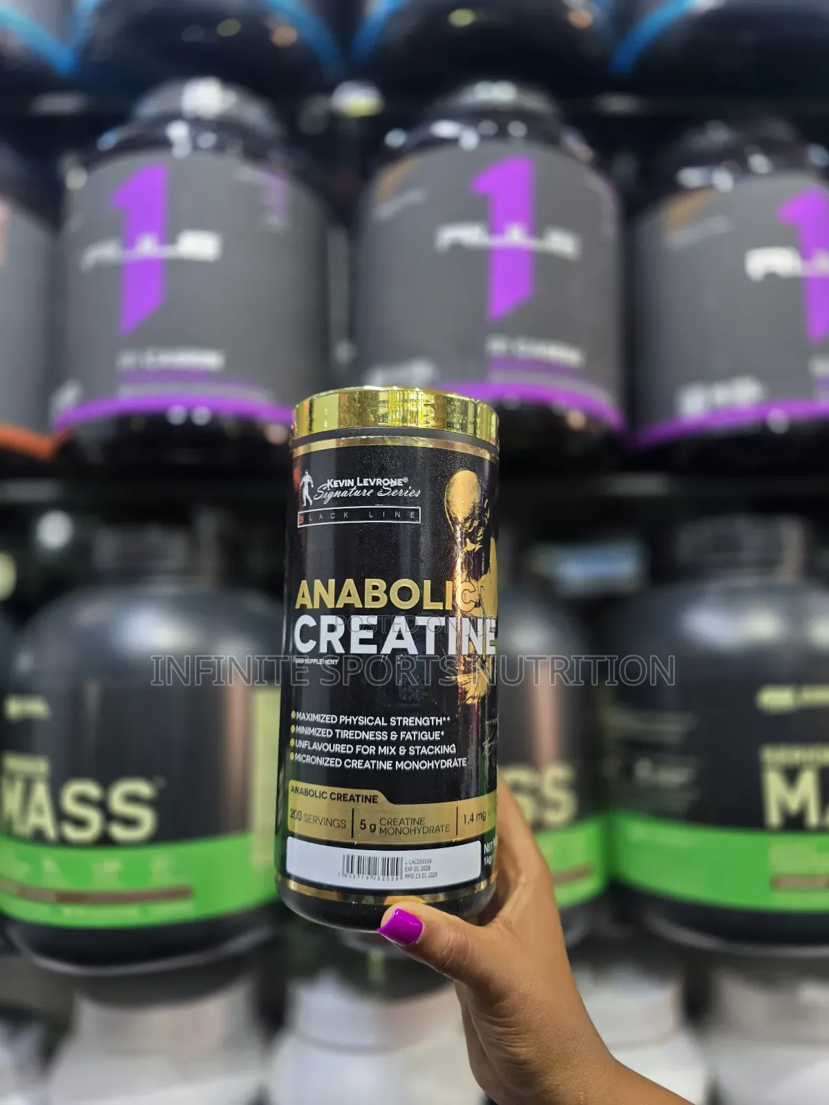 Kevin Levrone Anabolic Creatine 1kg 200 Servings