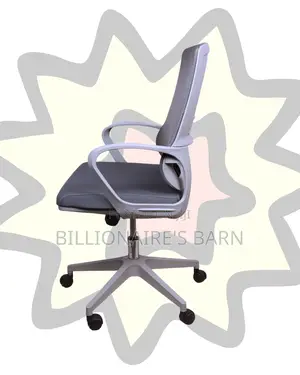 Adjustable Grey Ergonomic Mesh Office Chair | High-density Foam Seat
