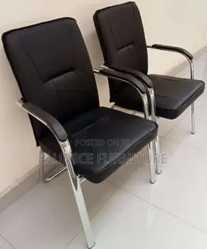 Modern Leather Visitors Chair