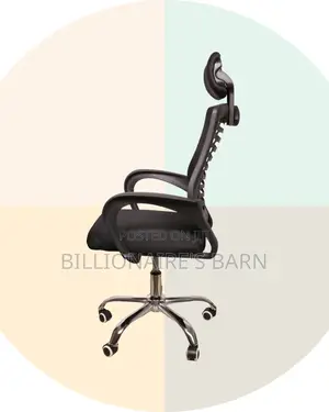 Secretarial Mesh Chair | Minimal Nylon Castors