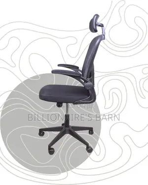 Pro-Grade Grey Ergonomic Office Chair | Padded Armrests