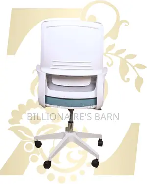 White Ergonomic Mesh Office Chair (Orthopedic) — Moving Fast