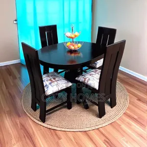 Dining Set a Stylish Oval 4 Seater Dining Set Available