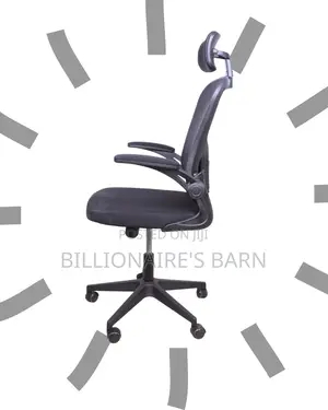 Grey Ergonomic Office Chair | Comfy Scratch-Resistant Finish