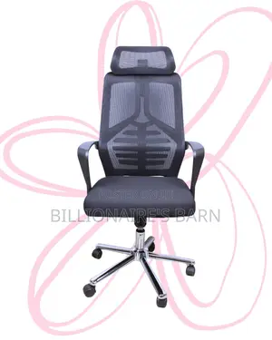 Comfy High Back Mesh Office Chair — Great for Study or Work
