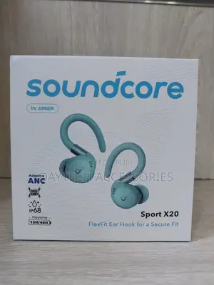 Soundcore Sport X20 Wireless Earbuds by Anker.