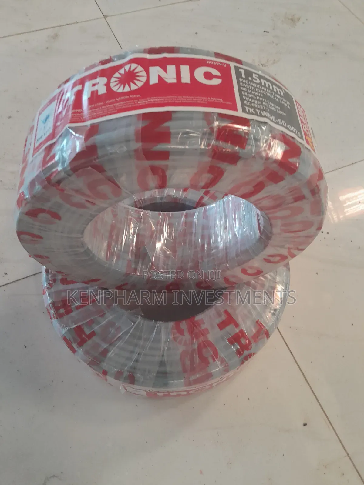 Tronic 1.5mm Twin With Earth Electrical Cables