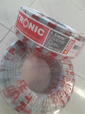 1.5mm Twin With Earth Cable, Copper, 90 Meters Roll: Tronic