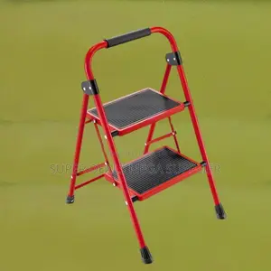 Lightweight Foldable Kitchen Ladder | 2 Step, Non-Slip and Durable