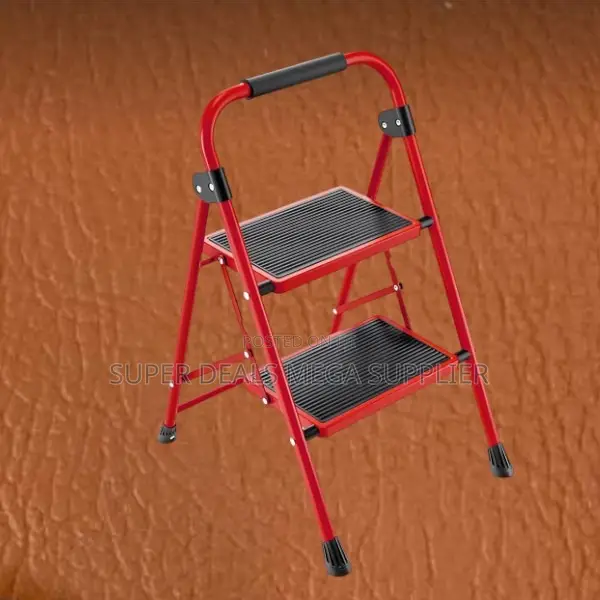 Foldable 2 Step Ladder | Lightweight, Safe, Easy to Carry and Store