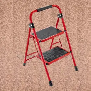 Portable Folding Step Ladder | 2 Step, Anti-Slip Pedal, Space Saver