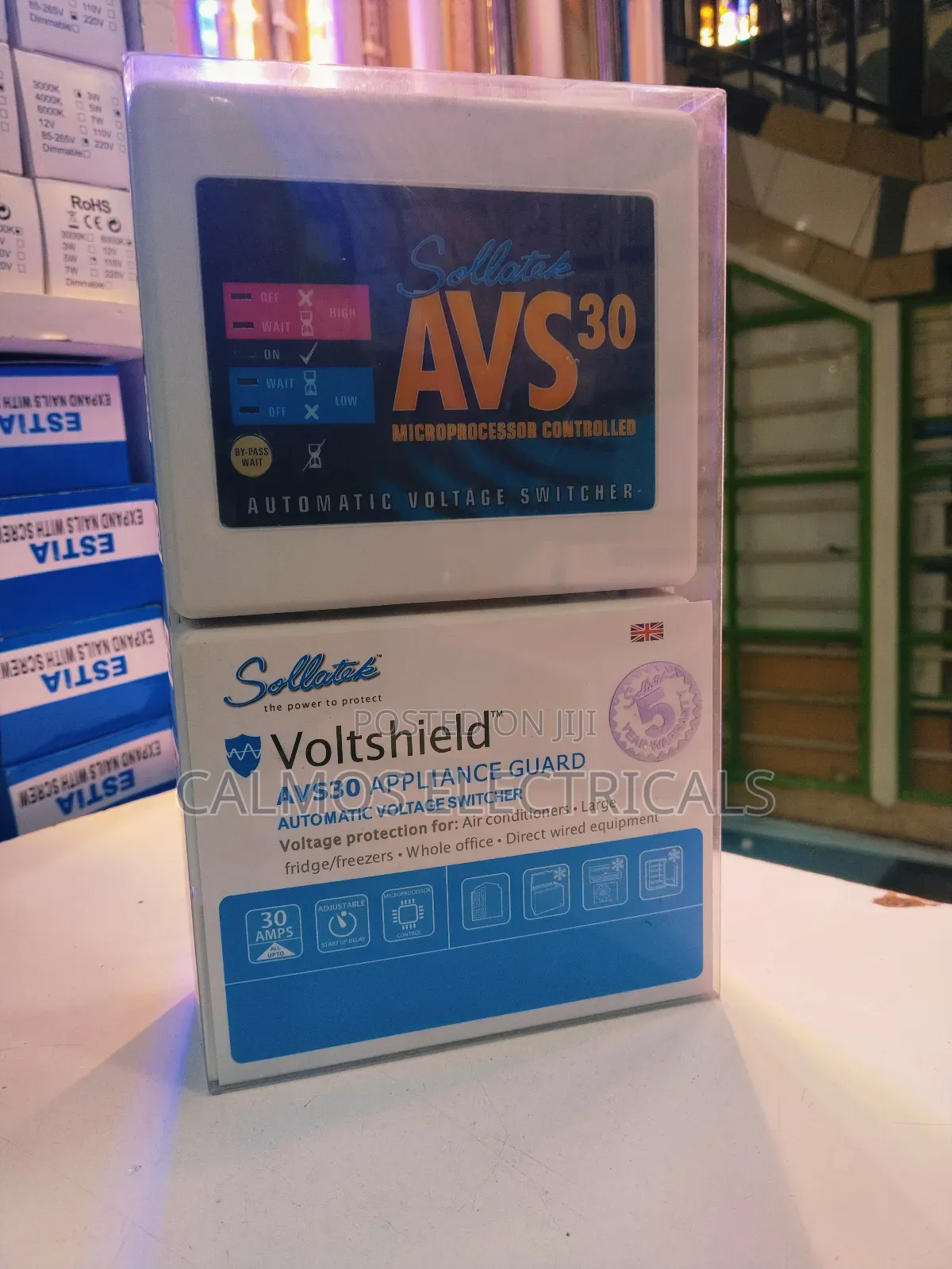 Avs 30a Sollatek Surge Protector