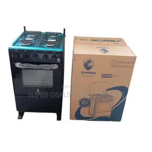 50x55x84cm Gas Cooker | 4 Burner Free Standing With Gas Oven