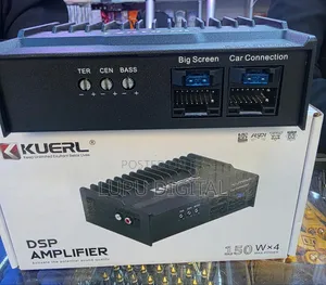 Kuerl 4 Channel Car Amplifier 45w×4 Android DSP Audio Power Amp
