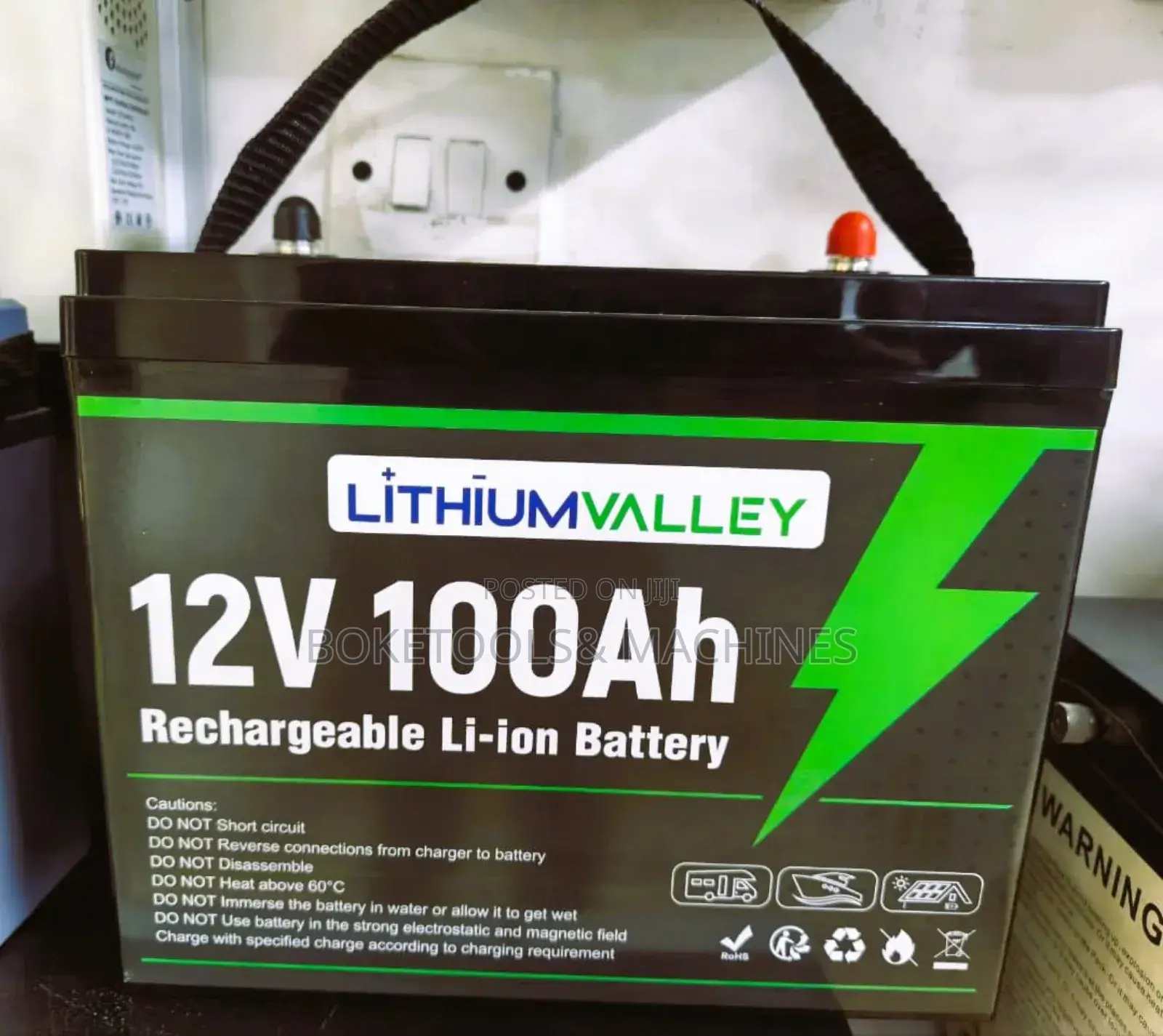 Lithium Valley 12 V 100ah Lithium Ion Battery