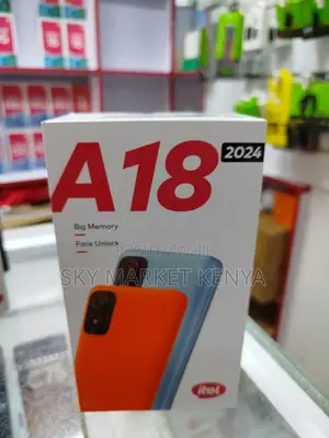 New Itel A18 32 GB Black