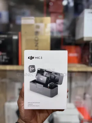 Dji Mic 3 Wireless Microphone System.