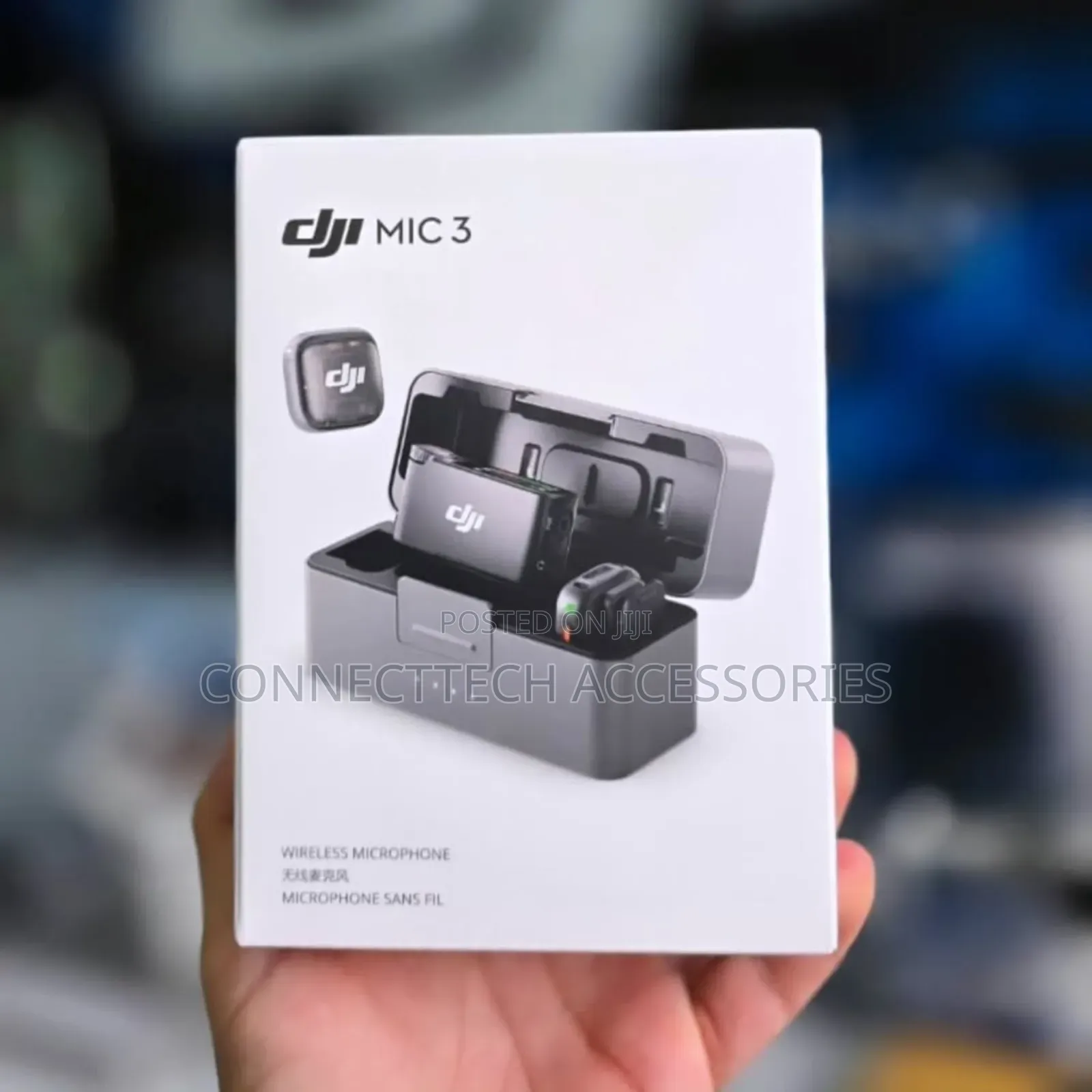 Dji Mic 3 Wireless Microphone System.