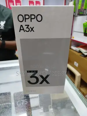 New Oppo A3x 128 GB Black