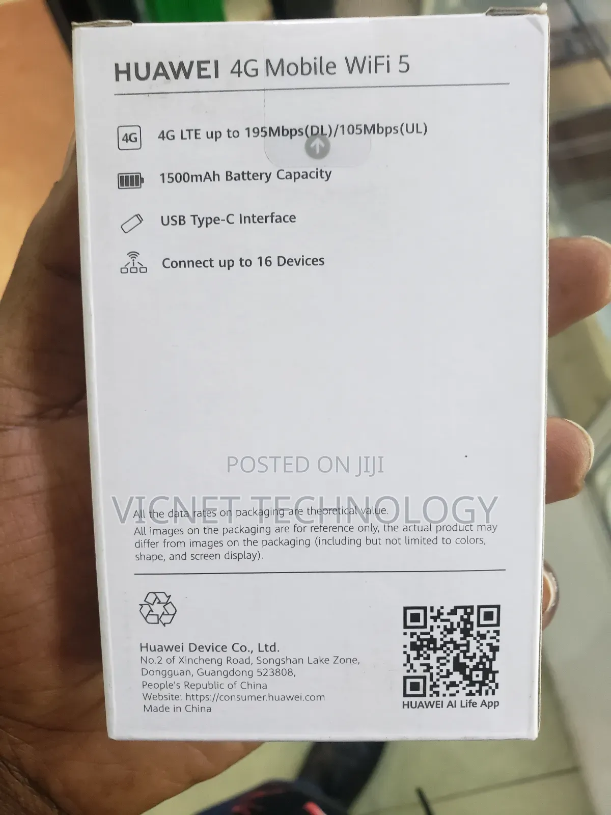 4g Huawei Mobile Wifi 5 Portable Mifi