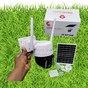 4g Solar PTZ Security Camera 12mp V380 Pro Remote Outdoor View