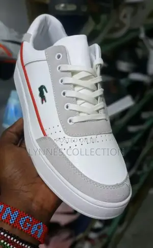 Lacoste Leeather Patched Casuals ,Casuals Sizes 40-45