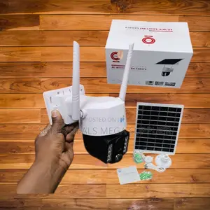 V380 Pro 12mp 4g PTZ Solar Security Camera Outdoor With Motion Alert
