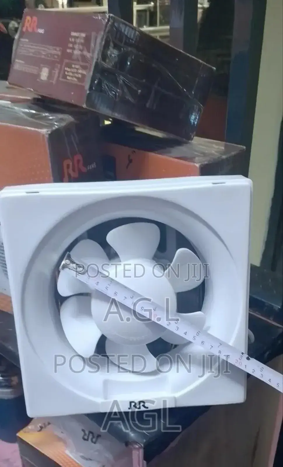 Exhaust Fan 6" Window Mounted